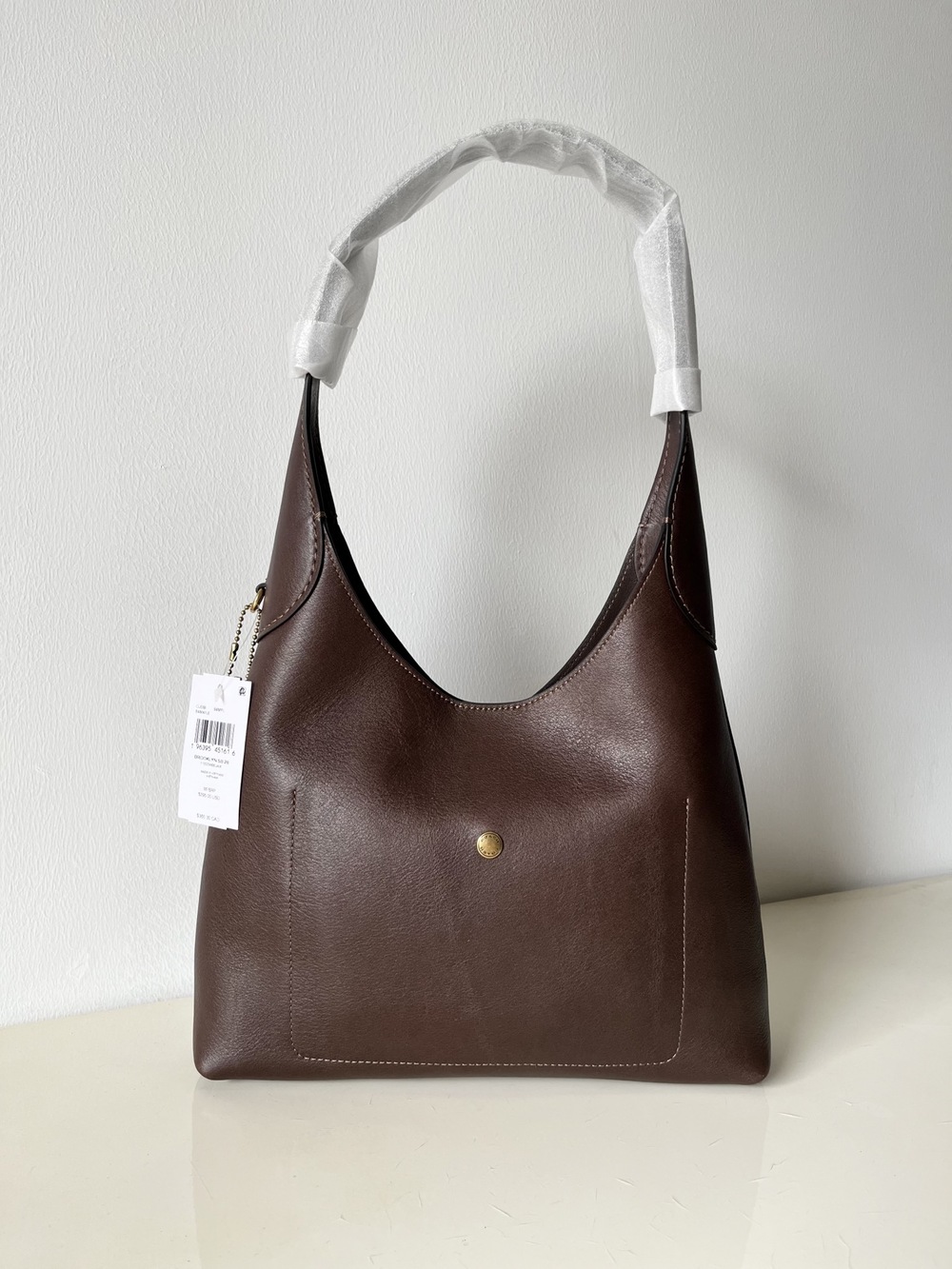 COACH Maple Leather Shoulder Bag - Picture 2 of 9